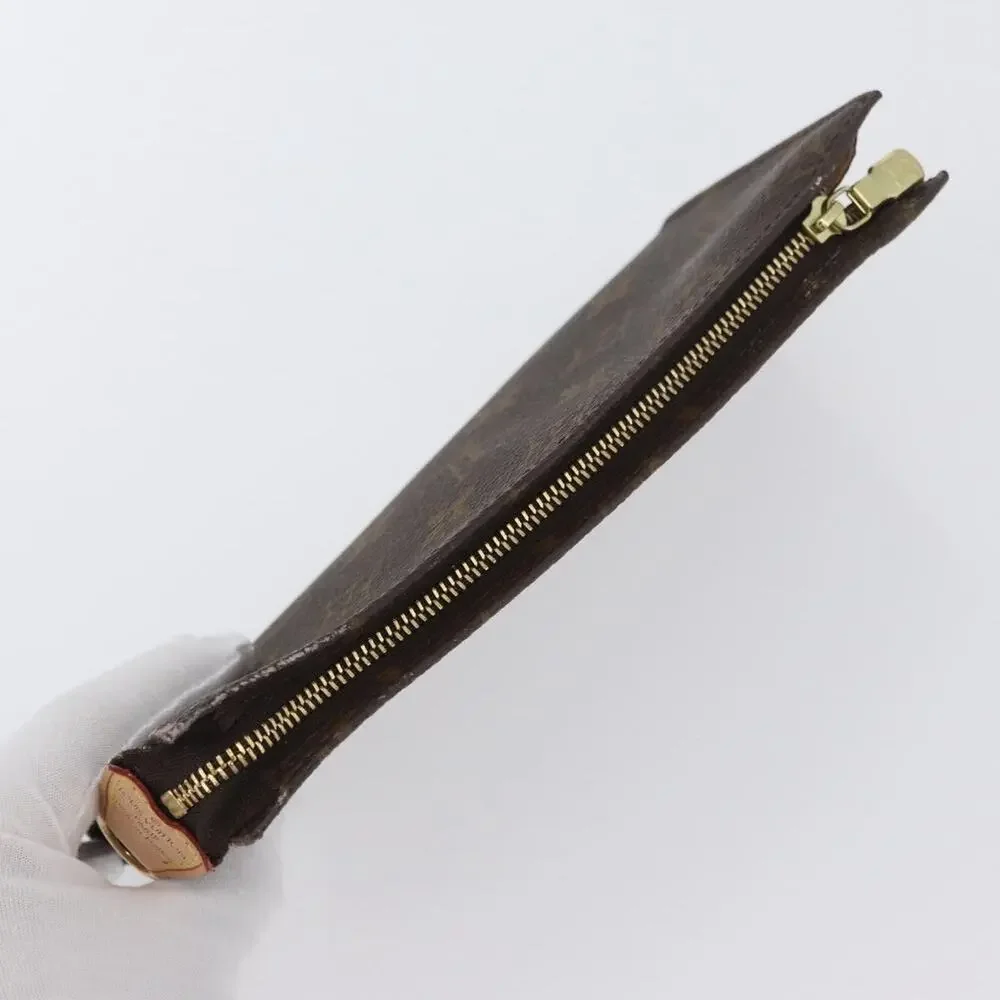 Louis Vuitton Monogram Bucket GM Accessory Pouch Brown